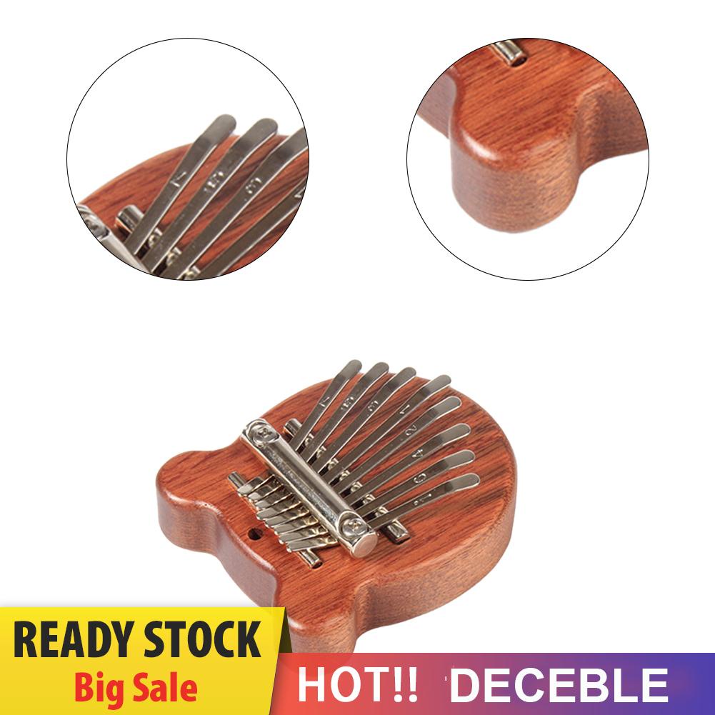 Đàn kalimba mini 8 Phím Bằng Gỗ / Kim Loại / Gỗ Đeo Ngón Tay