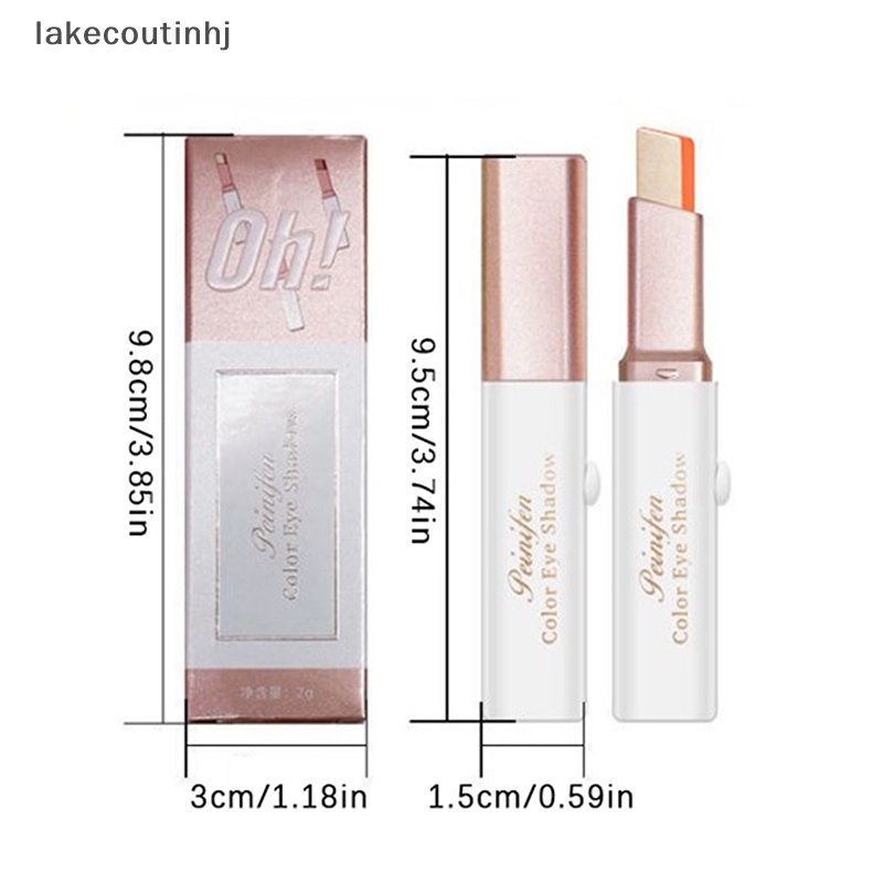 1 Thỏi Phấn Mắt Hai Tông Màu Ánh Nhũ Chống Nước