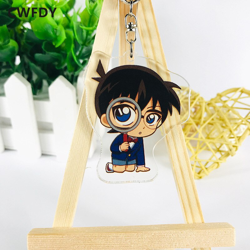 Móc khoá thám tử lừng danh conan Anime Detective Conan Keychain Kudo Shinichi Phụ kiện trang trí chibi cute