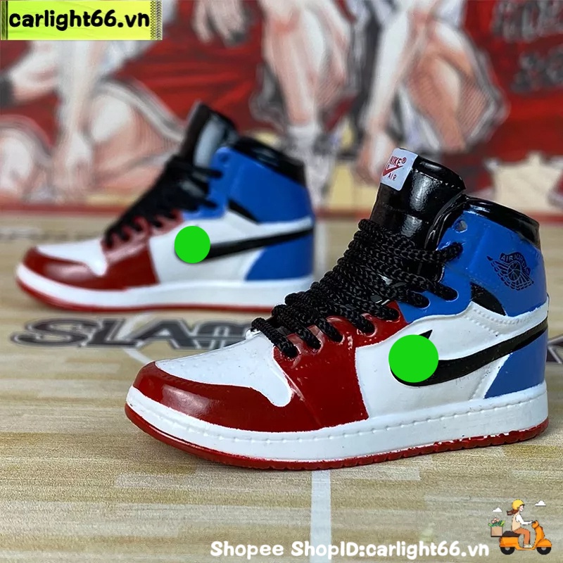 Mô Hình Giày Trượt Ván Ngón Tay Độc Đáo Dùng Trang Trí Bánh Kem/Mô Hình Giày Sneaker Mini