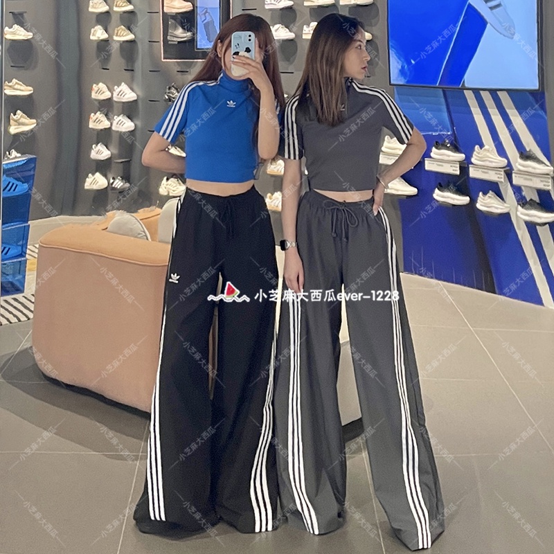Áo Thun 100% adidas Chính Hãng Tay Ngắn Dáng Ôm Thêu logo iv9320iv9323 / 9321 / 9322