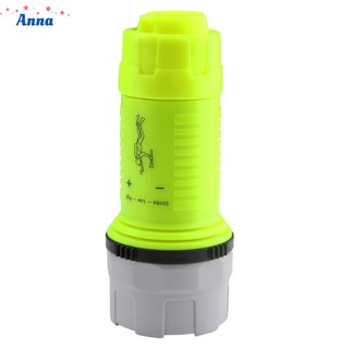 【Anna】Strong Light 3 Modes Diving Flashlight Torch Durable Lamp Led Lighting