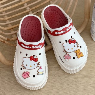 Sanrio dép đế dày đi biển hình hello kitty đáng yêu