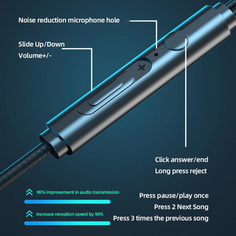 Tai Nghe Nhét Tai Có Dây Chống Ồn - Đầu cắm 3.5mm có micro - YKD