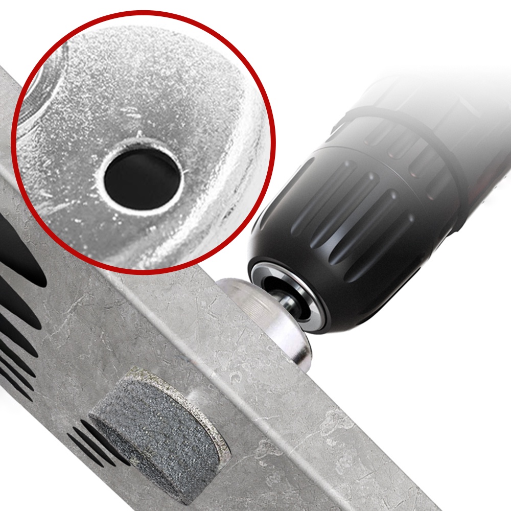 Voktta Bộ 10 Mũi Khoan Kính 6mm-32mm Mạ Kim Cương Tiện Dụng bits