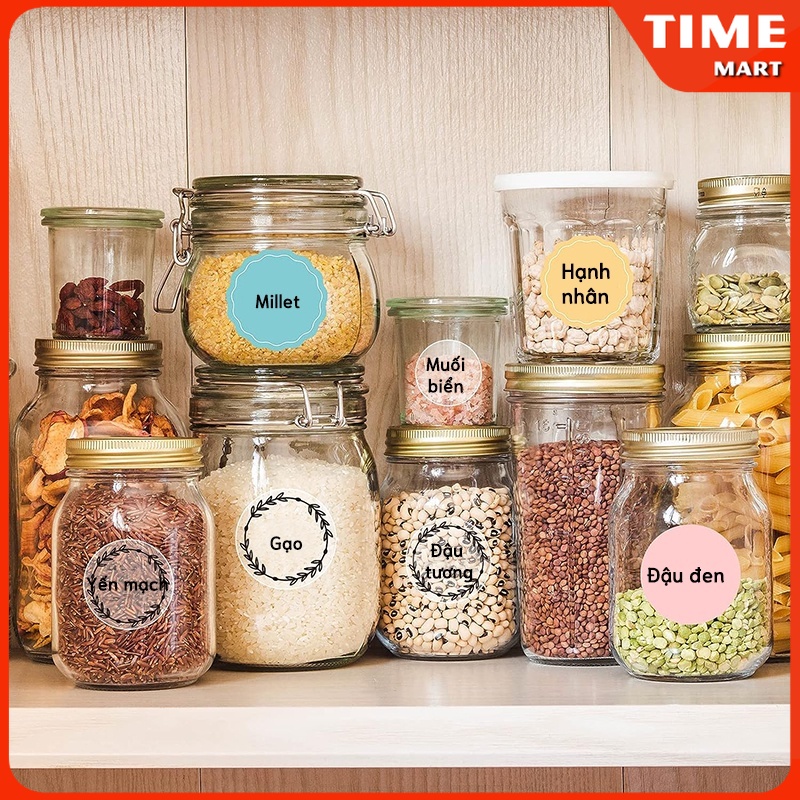 NIIMBOT B21/B1/B3S Nhãn tròn tự dính, chống nước, dán bánh, và tem niêm phong.