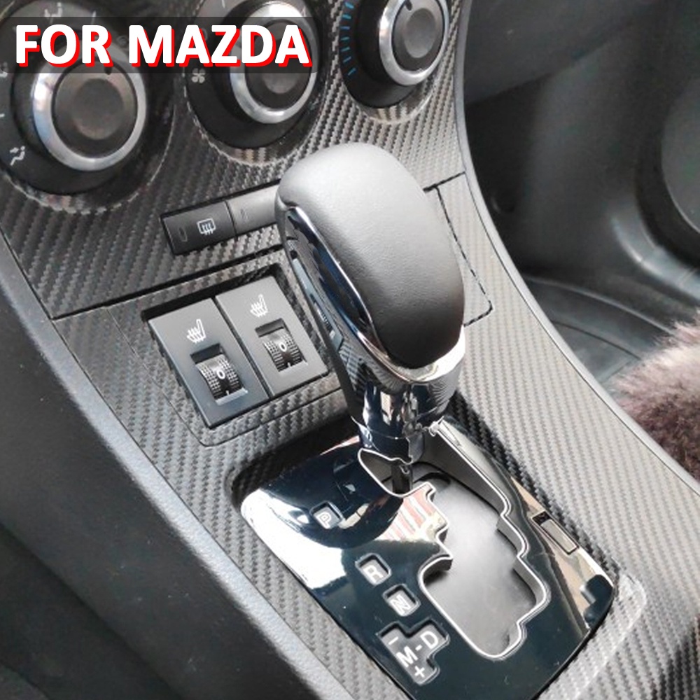 Tay Nắm Cần Số Bằng Da Cao Cấp Cho mazda 3 5 6 8 mx-5 cx-5 cx-7 cx-9