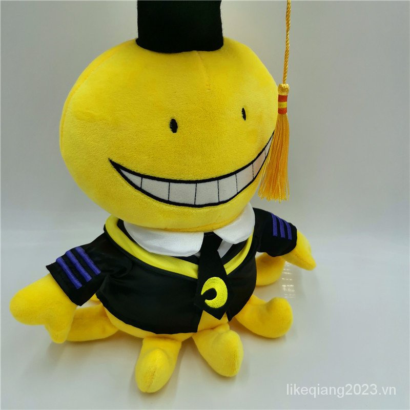 Dễ Thương Búp Bê Nhồi Bông Hình Bạch Tuộc korosensei koro sensei 28jn