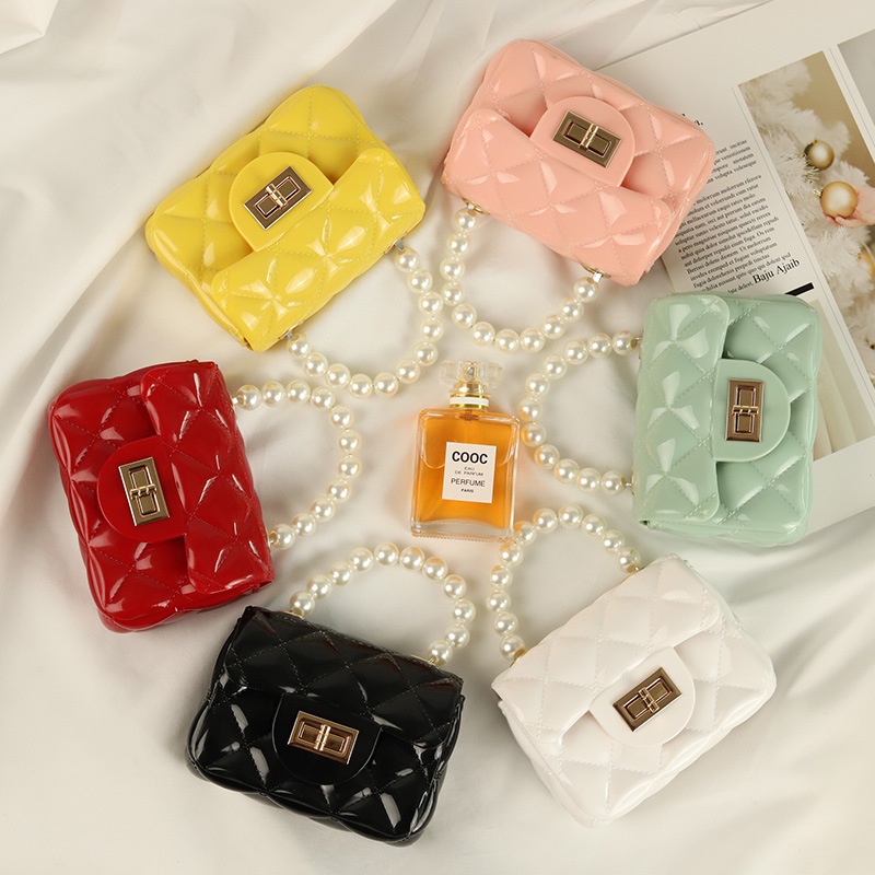 Túi Đeo Chéo jelly Hình Vuông Nhỏ Phong Cách Mới 2023 Cho Nữ