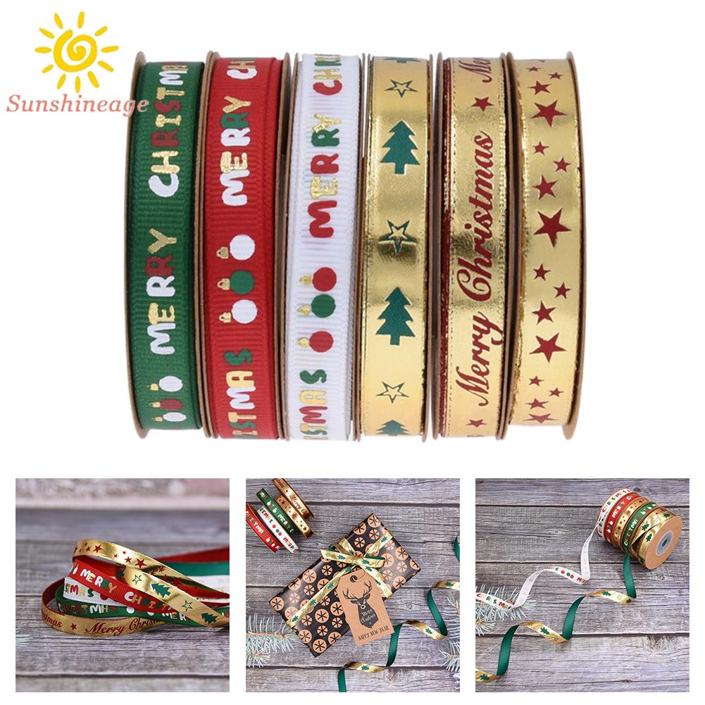 Cuộn Dây Ruy Băng Trang Trí Hộp Quà Giáng Sinh Mới