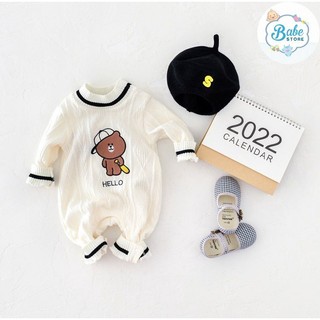 Body len trắng gấu cute