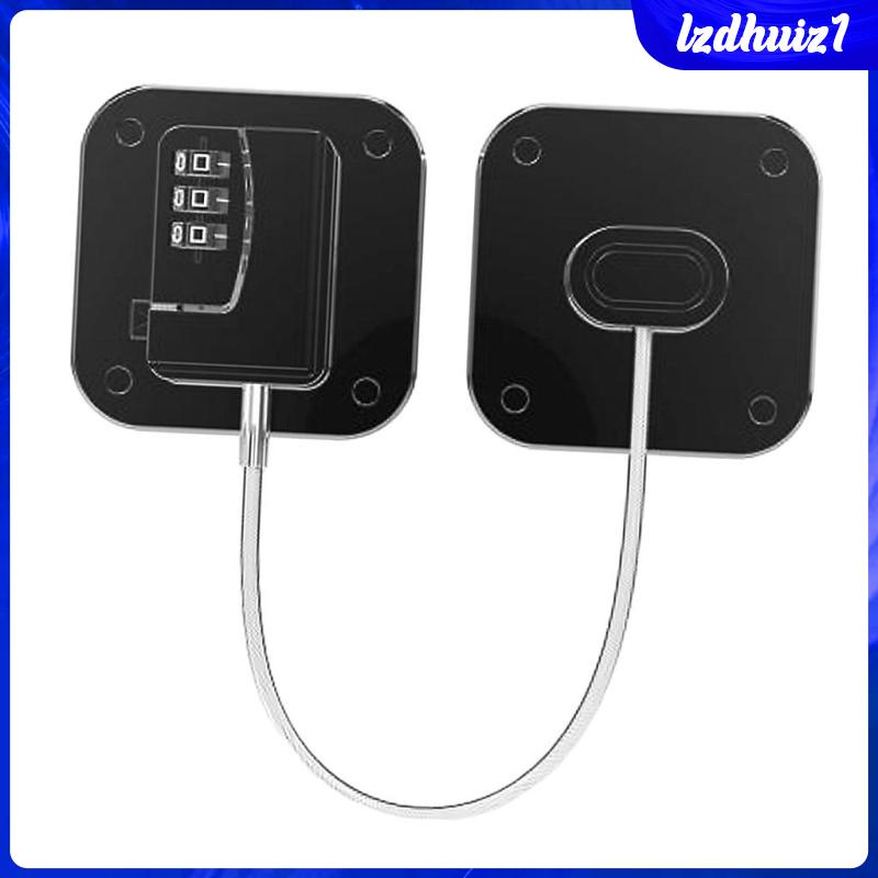 Khóa Tủ Lạnh Không Chìa Khóa Mật Khẩu Ba Số An Toàn Cho Bé