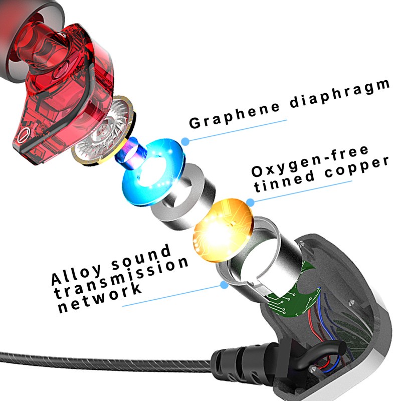 XIAOMI Tai Nghe Nhét Tai Jack 3.5mm Âm Thanh hifi Sống Động Có Micro Tiện Dụng Cho Điện Thoại samsung