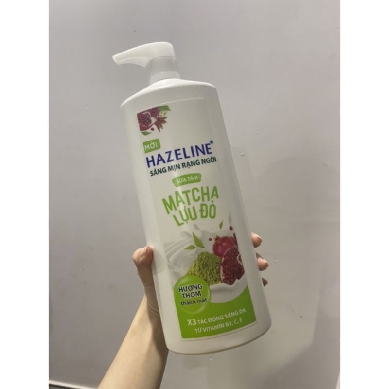 Sữa tắm dưỡng thể thiên nhiên trắng sáng da Hazeline 1kg