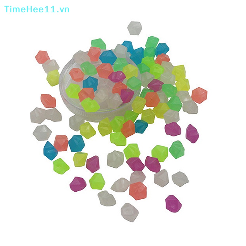 Timehee 50 Viên Đá Dạ Quang Trang Trí Sân Vườn vn