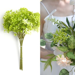 1 nhánh hoa cẩm tú cầu giả bằng nhựa 40cm trang trí đa ứng dụng