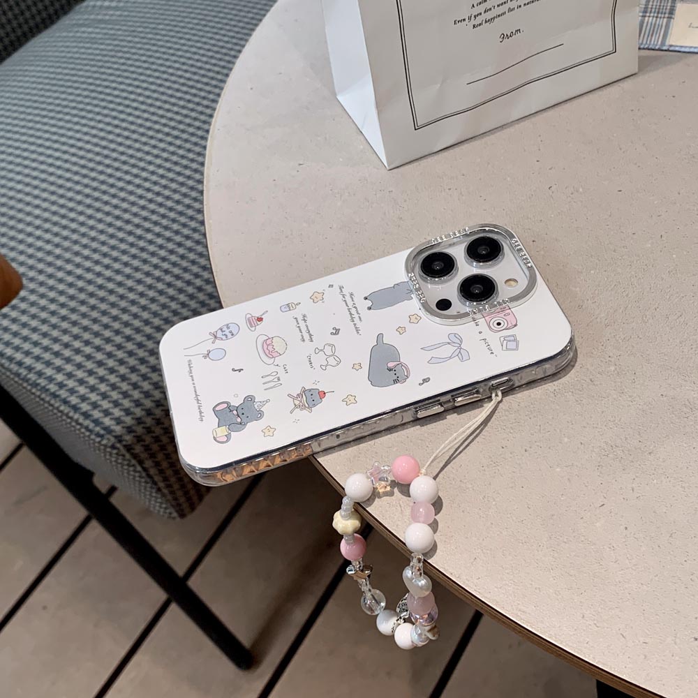 Ốp Điện Thoại Cứng Họa Tiết Chó Mèo Dễ Thương Cho iphone 11 12 12pro 12promax 13 13pro 13promax 14 14pro 14promax