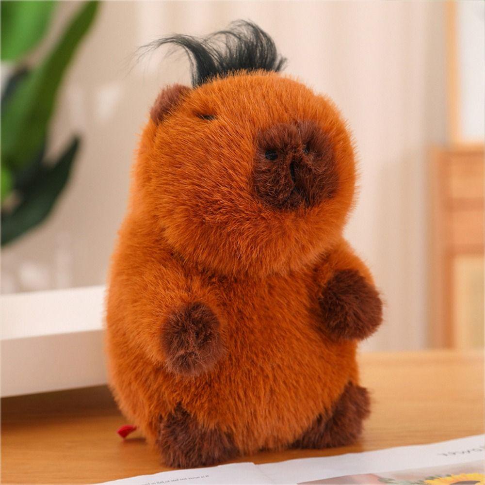 Mmluck capybara Đồ Chơi Búp Bê Nhồi Bông capybara Rodybara rodent capybara Có Tóc Búp Bê capybara Mềm Mại Trang Trí Nhà Cửa