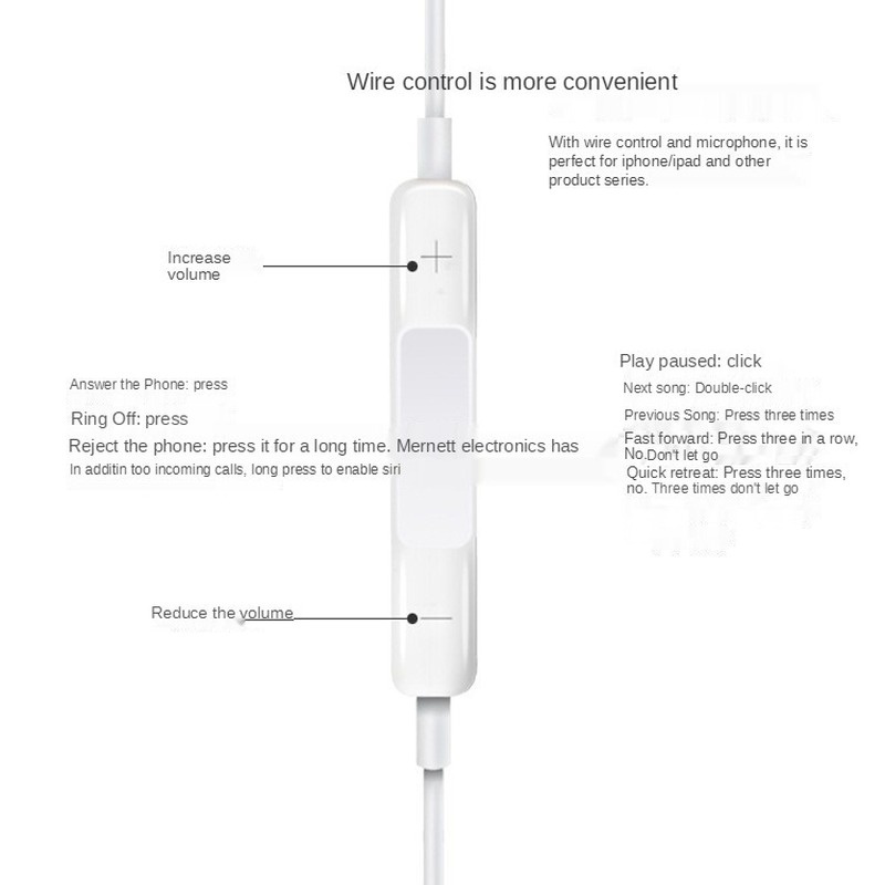 Tai Nghe Nhét Tai Tws Jack 3.5mm Có Micro Thiết Kế Thời Trang Điện Thoại
