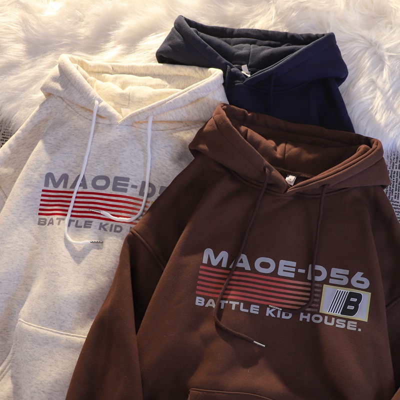 Áo hoodie Tay Dài In Hình Thời Trang Dành Cho Cặp Đôi