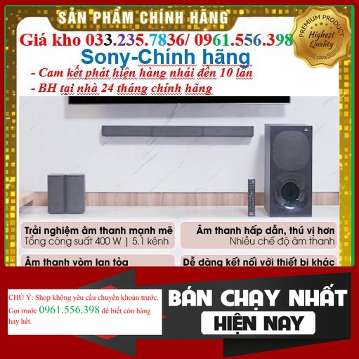 {NEW.} Loa thanh soundbar Sony HT-S20R 5.1 - S20R - Mới 100%