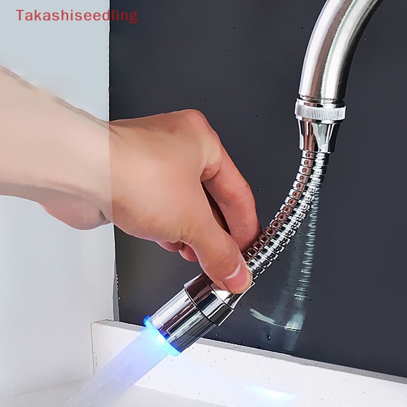 (Tiếp Đất) Phụ Kiện Vòi Sen Cảm Biến Nhiệt Độ Có Đèn led Thay Đổi Màu Sắc Thời Trang Dành Cho Nhà Bếp
