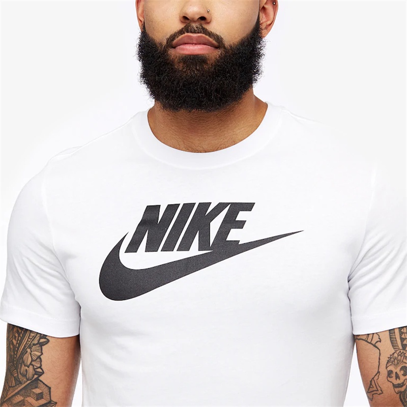 Nike Áo Thun Thể Thao 100% cotton Siêu Nhẹ Nhanh Khô Ngắn Tay Thời Trang Dành Cho Nam ar5005