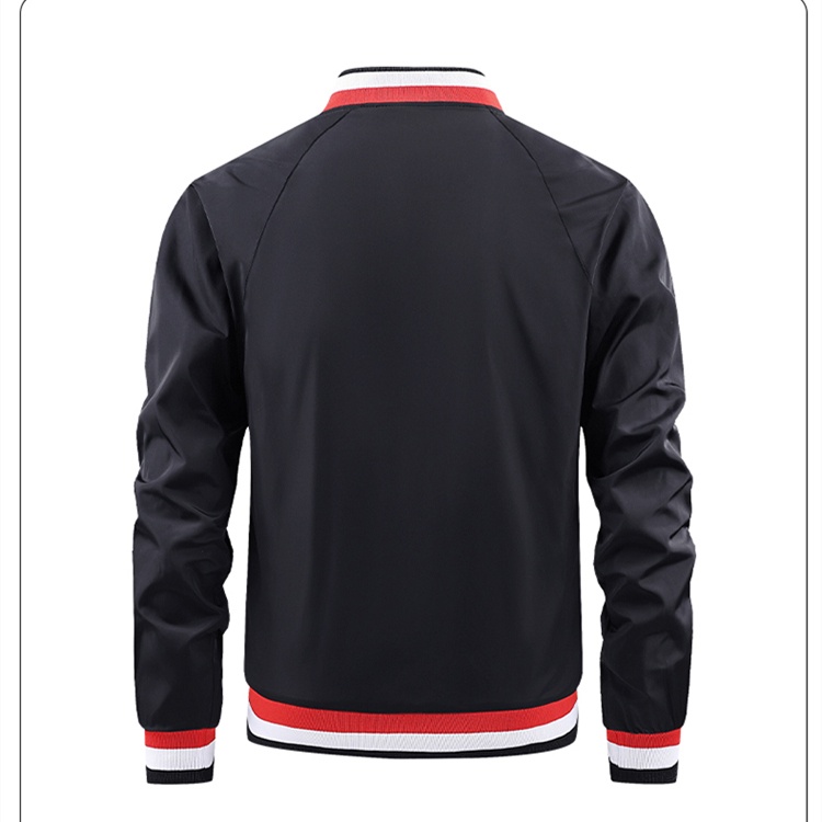 Tommy100% Áo Khoác Bóng Chày Nam Thời Trang