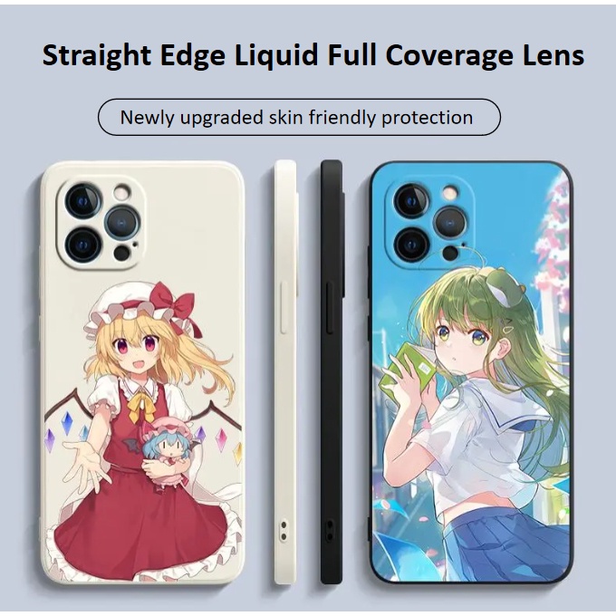 Ốp Điện Thoại Touhou Project Lotus Land Họa Tiết Cho iPhone 11 Samsung A23 Oppo A5S Vivo Y20 Xiaomi Note11s Huawei Nova3
