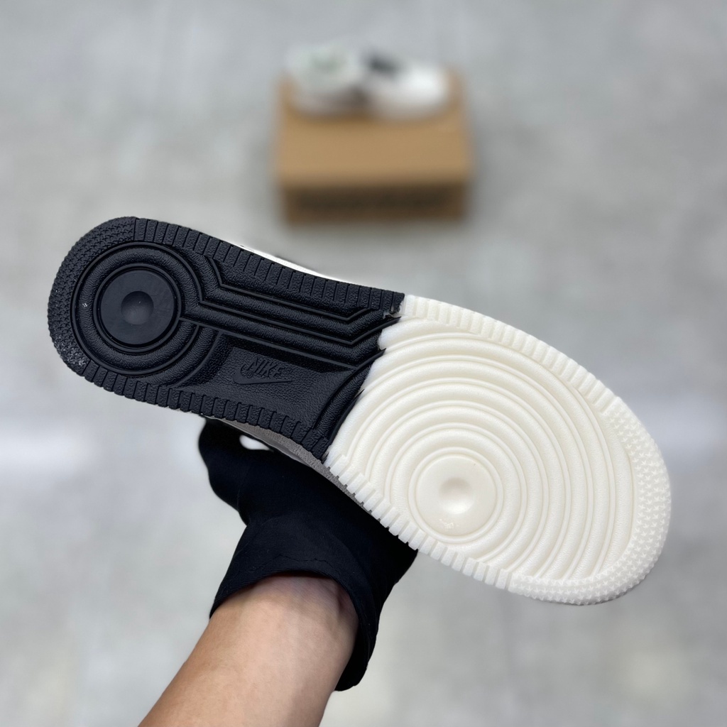 Giày thể thao sneaker  - AF1 07 Low Off White Black Silver