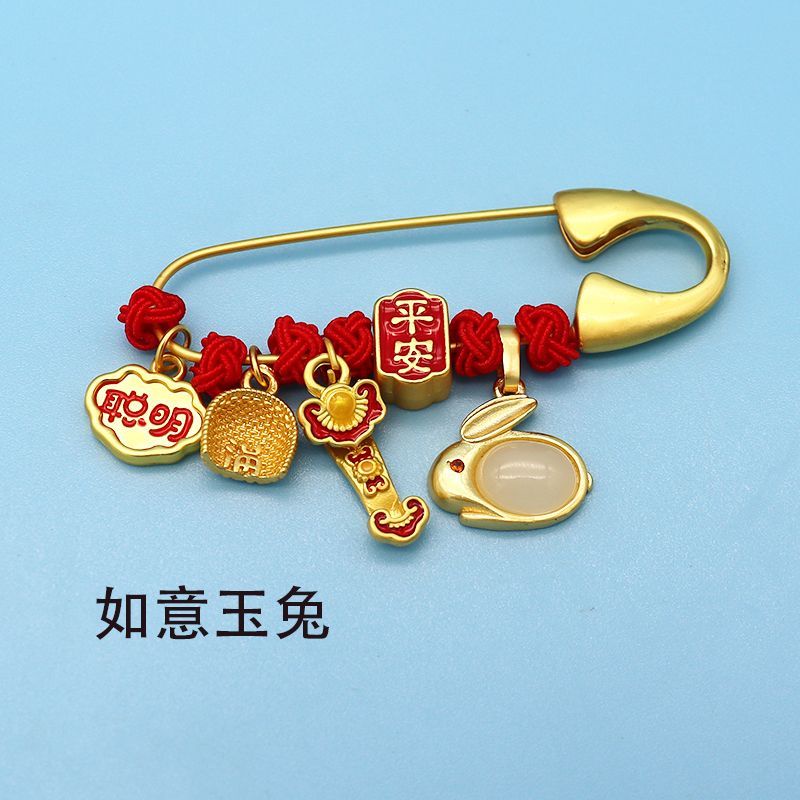 Bán Chạy Ghim Cài Áo Dạng Ấn Giảm Sốc An Toàn Cho Phụ Nữ Mang Thai Và Trẻ Em Hình Dạng Bảng Tên Màu Vàng