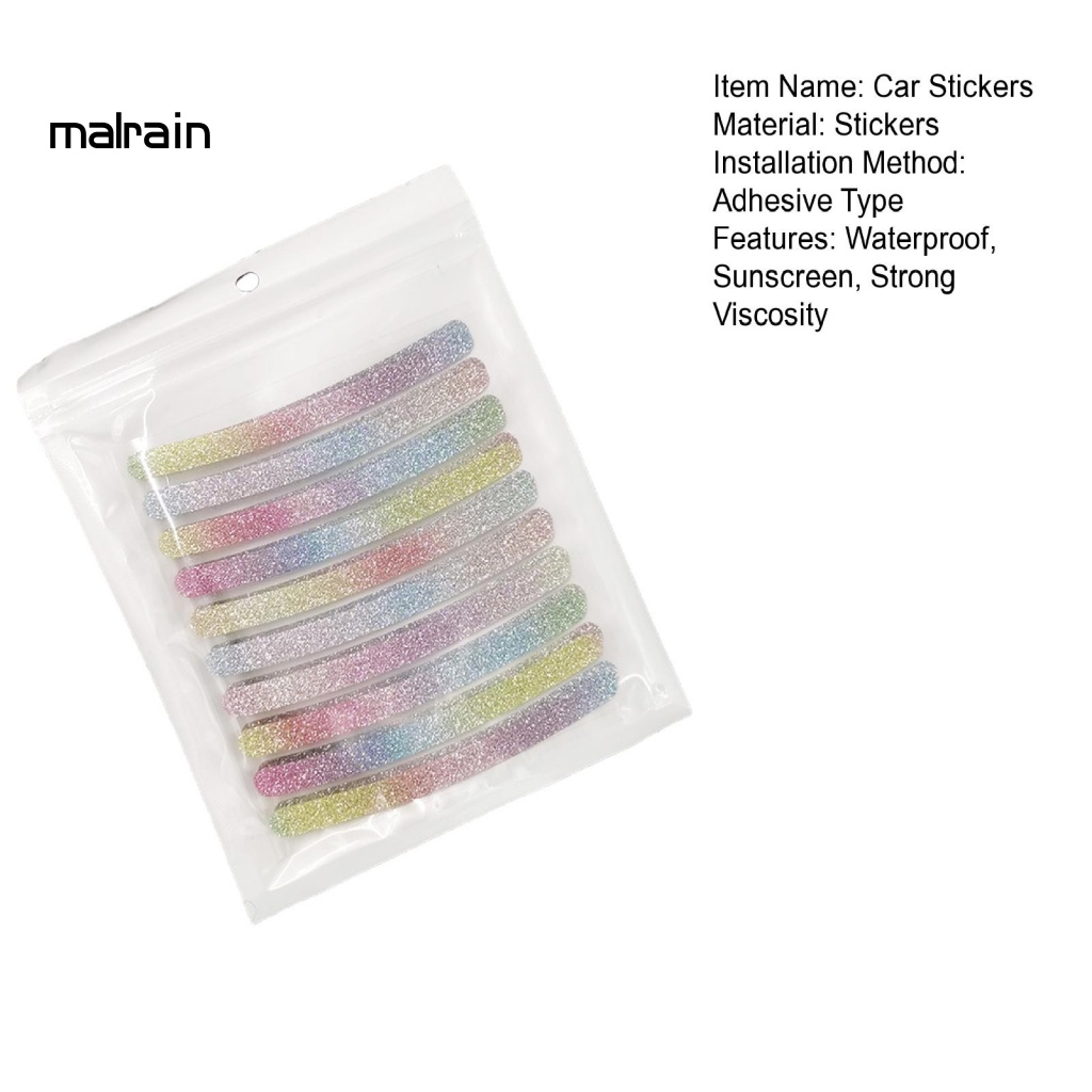 Bộ 20 Miếng Dán Phản Quang Dùng Trang Trí Bánh Xe Hơi