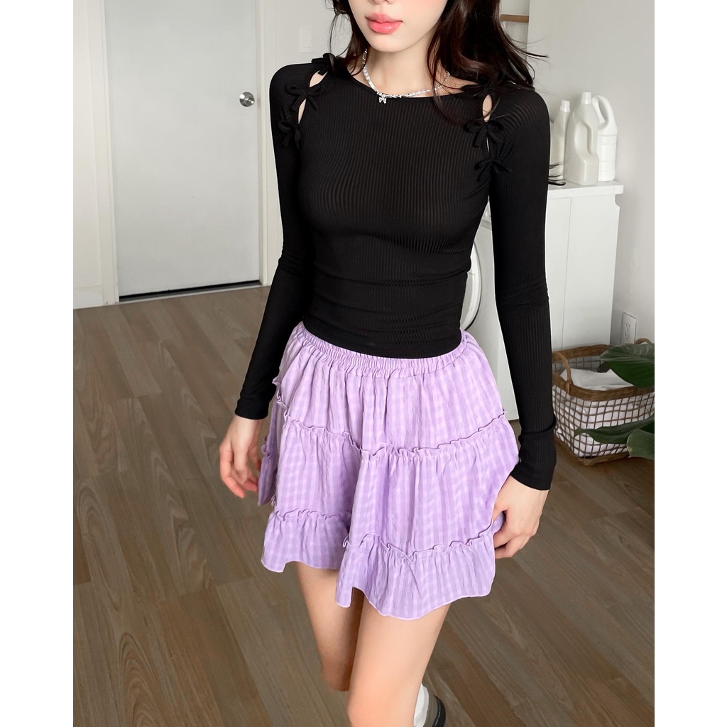 Chân váy xòe 2 tầng MONÁ - WAVY VER 2