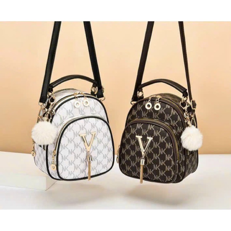 Balo mini NK khoá V hàng thời trang xinh xắn dễ thương