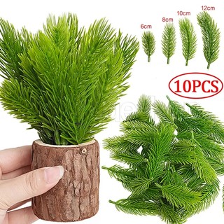 Cây thông giả 6 / 12cm bằng nhựa dùng trang trí giáng sinh diy