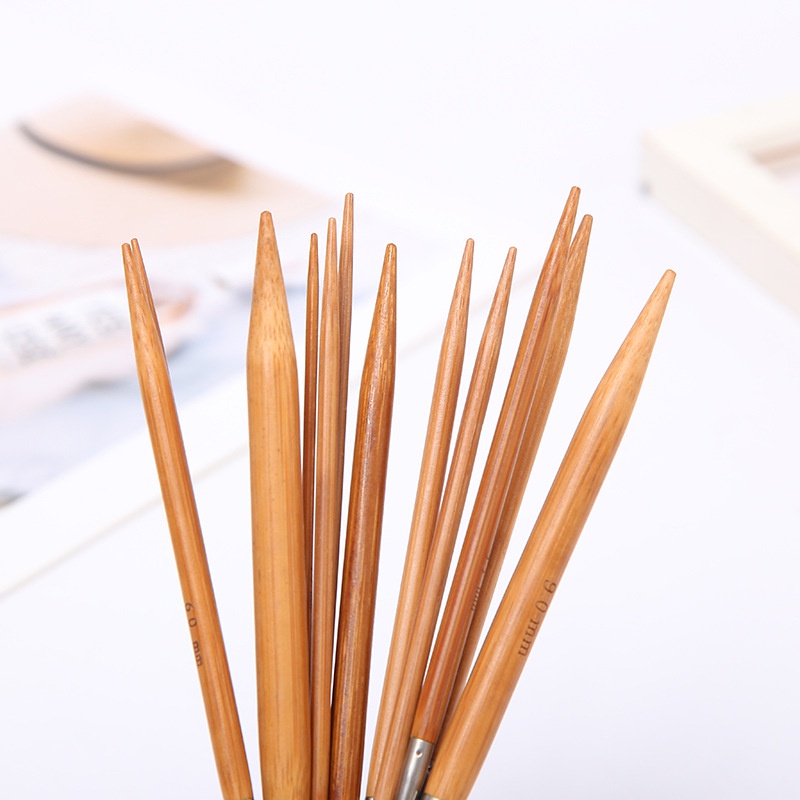 3-10mm tre xi lanh đan kim thép không gỉ ống móc DIY thủ công áo len mũ khăn may