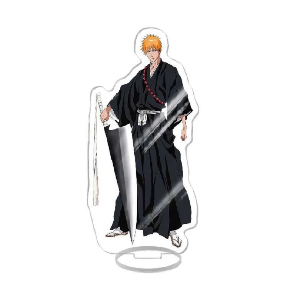 Mô hình Standee Anime BLEACH Figure Kurosaki ichigo Urahara Kisuke Aizen Sousuke Phụ kiện trang trí để bàn góc học tập