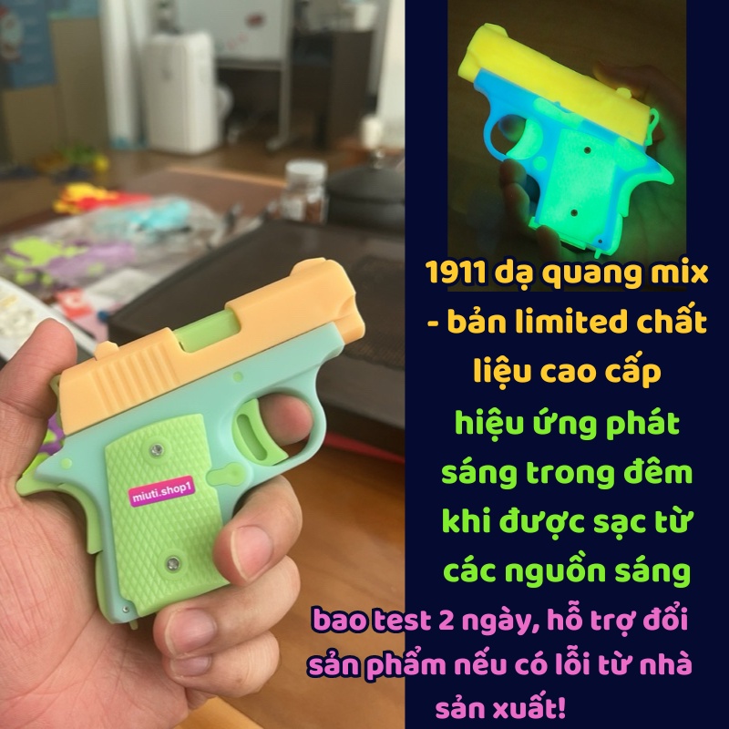 1911 MINI in 3D  - Đồ Chơi súng Nhựa ABS An Toàn, Giải Trí, CHÍNH HÃNG|