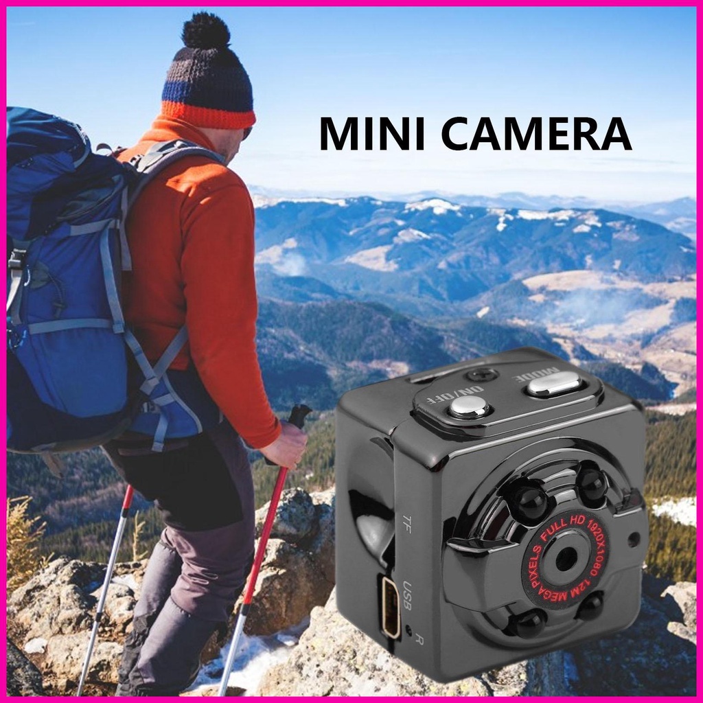 Camera Hành Trình mini hd Tầm Nhìn Ban Đêm Cho Ba Lô Du Lịch Llrnvn