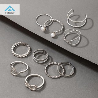 Bộ 10 nhẫn thời trang cá tính độc đáo cho nữ