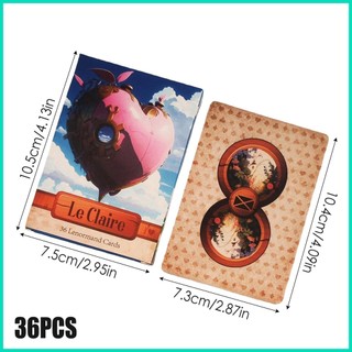 Bộ Bài tarot 36 Lá oracle Đa Năng