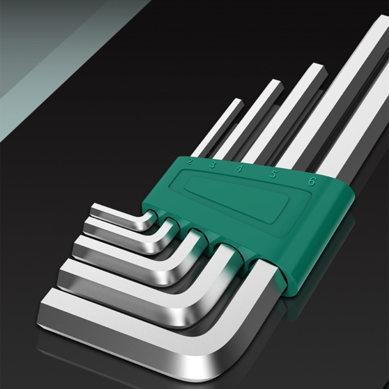 Bộ Cờ Lê Lục Giác Hình Chữ l 8 Món Dùng Sửa Chữa Xe Đạp / Xe Máy