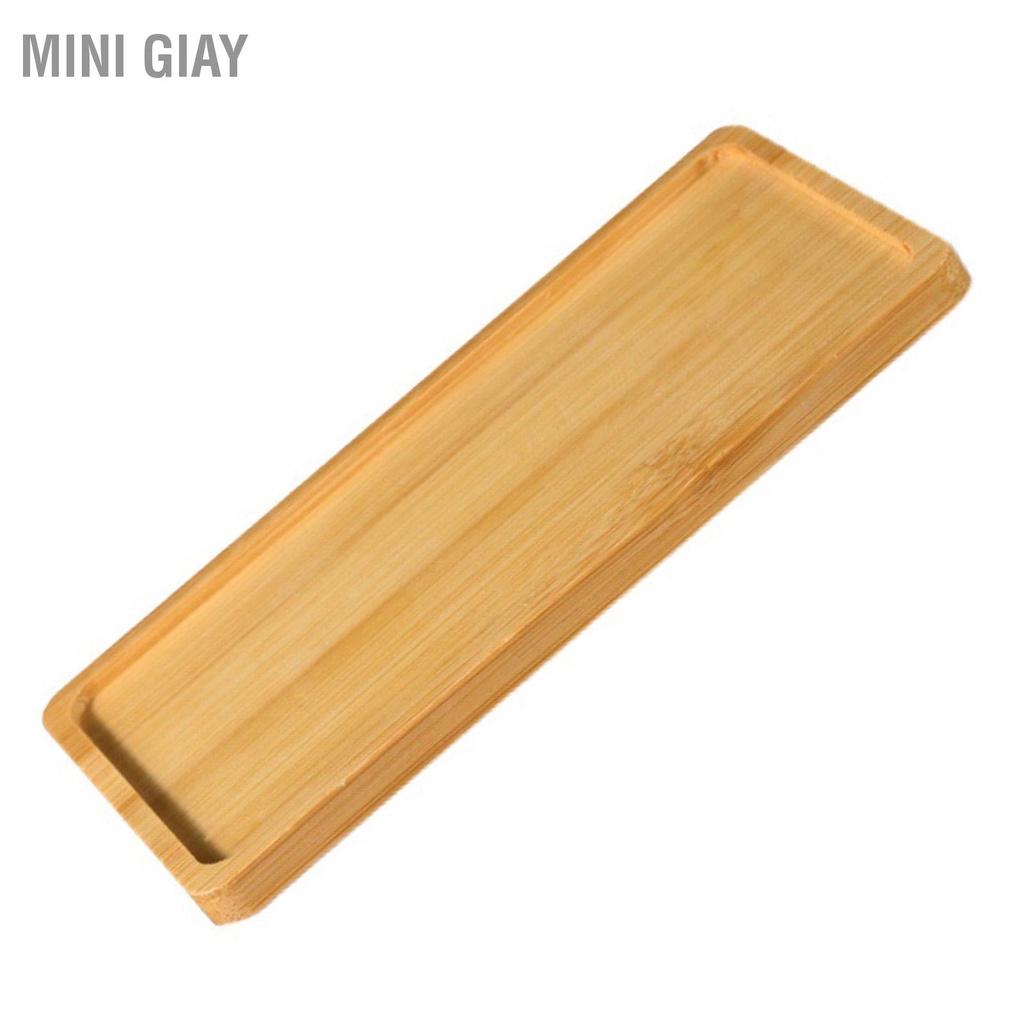 Mini Giay Đế Lót Ly Bằng Gỗ Cho Đồ Uống Tự Nhiên Hình Chữ Nhật Retro Cách Nhiệt Coaster Cup Bàn Bảo Vệ Trang Trí Nhà Quà Tặng Tân Gia