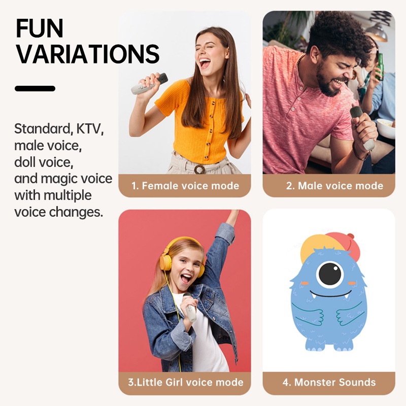 Loa Bluetooth Karaoke Mini LAMJAD K12 kèm mic không dây công suất 10W