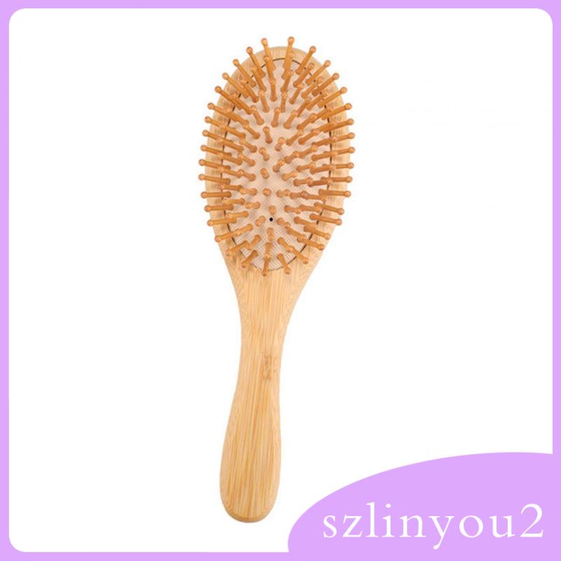 Lược Chải Tóc Bằng Tre Mát Xa Da Đầu Dành Cho Nam Và Nữ