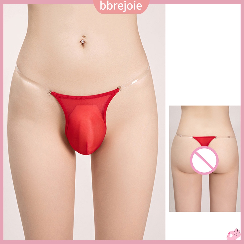 Quần Lót NamNhìn Xuyên Thấu Dầu Bóng Mượt