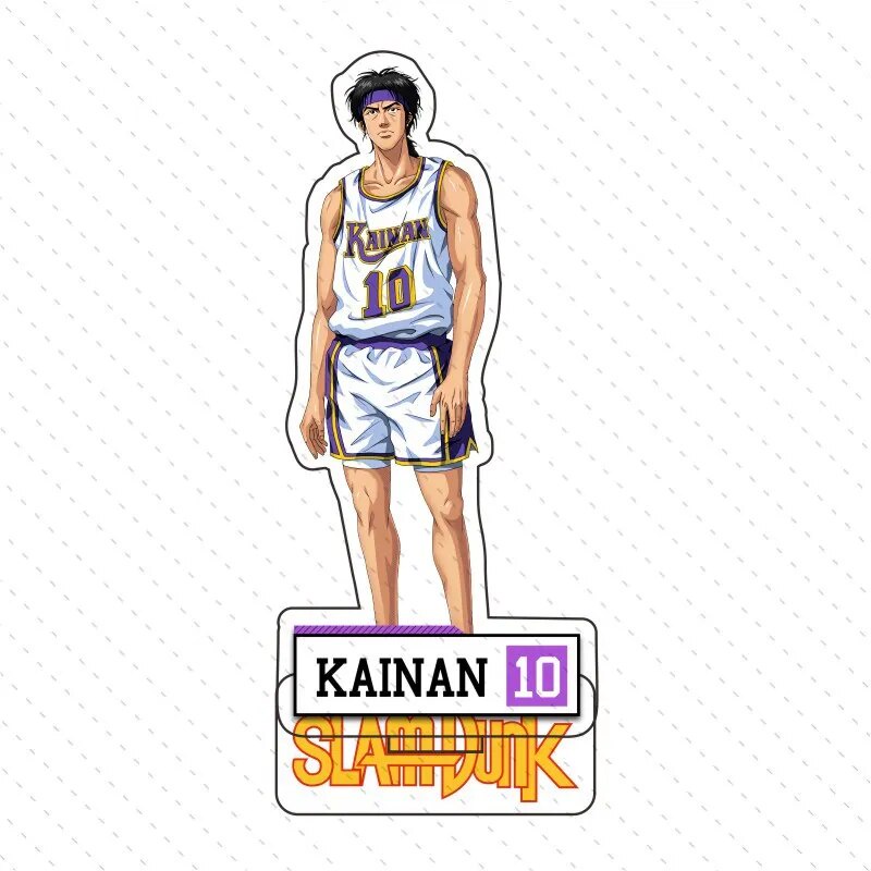 Mô hình Standee Kaede Rukawa Sakuragi Hanamichi Anime SLAM DUNK Role Acrylic Phụ kiện trang trí để bàn góc học tập