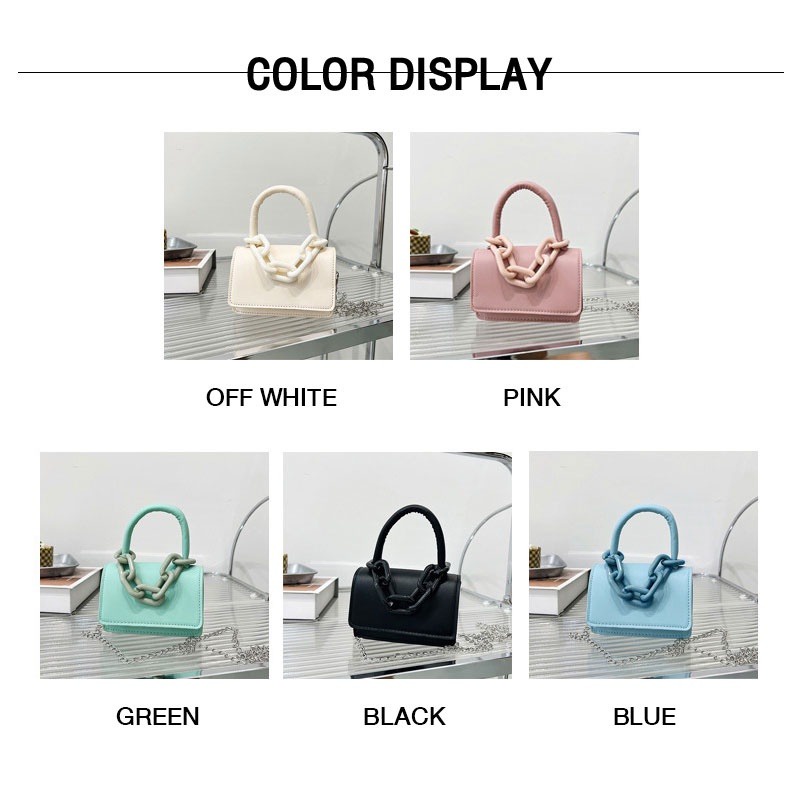 Túi Xách mini Dáng Vuông Dây Rút Thời Trang Cho Nữ