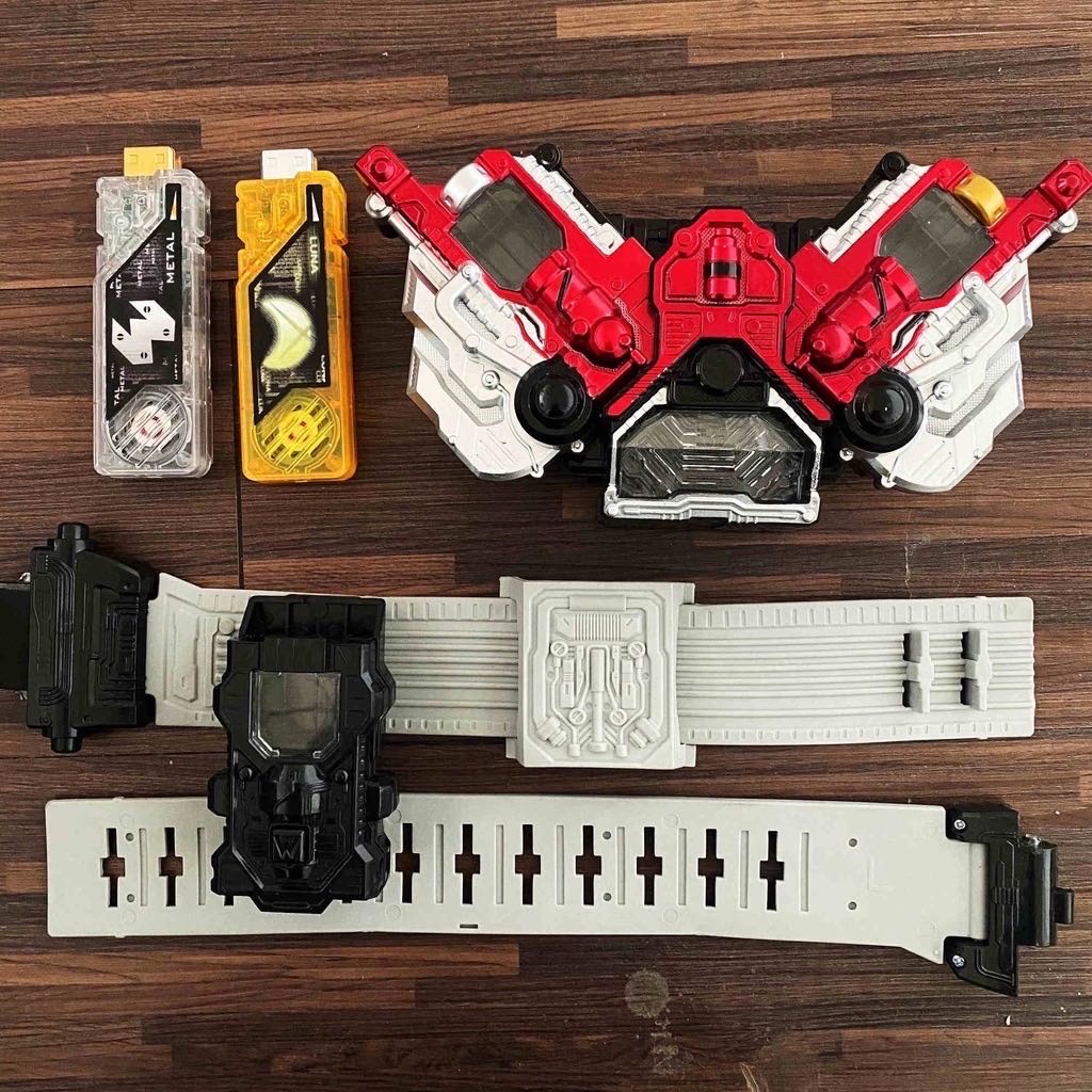 Kamen rider w driver belt henshin memory