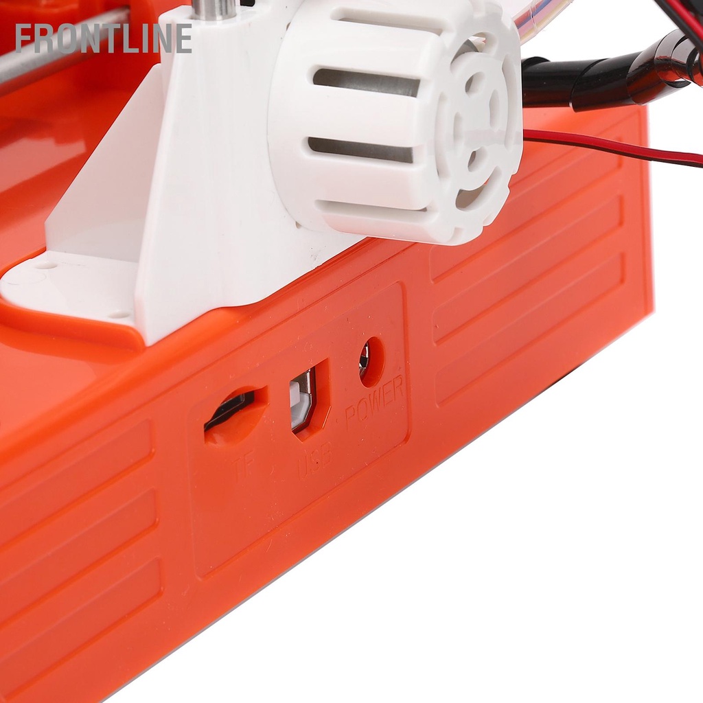 Frontline Bộ máy in 3D mini Máy tính để bàn DIY với thẻ TF 4G dành cho trẻ em Trẻ Học sinh Người mới bắt đầu 110‑240V